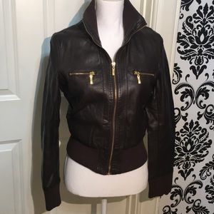 Vegan Leather Jacket